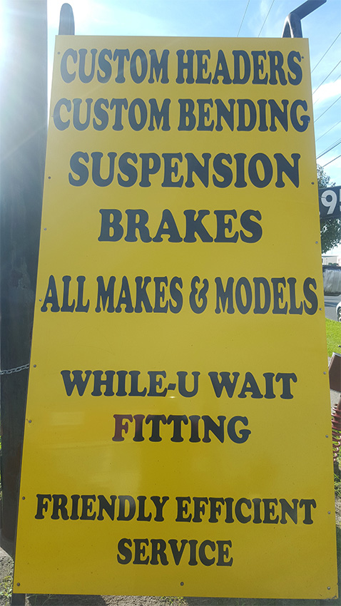 Exhaust repairs & installation services